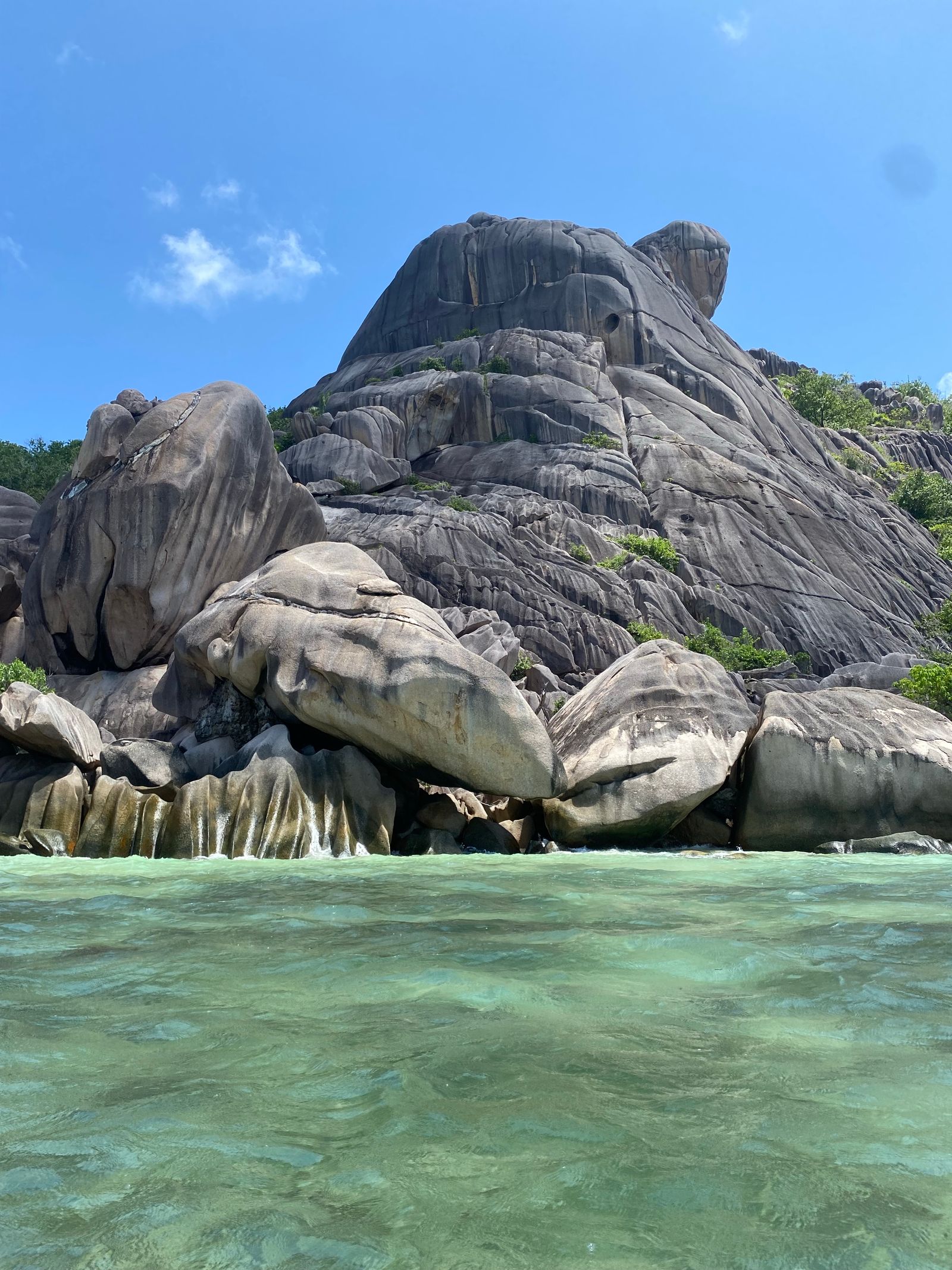 Seychelles sculpted granite coast